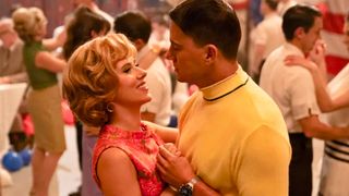 Scarlett Johansson and Channing Tatum in "Fly Me to the Moon"