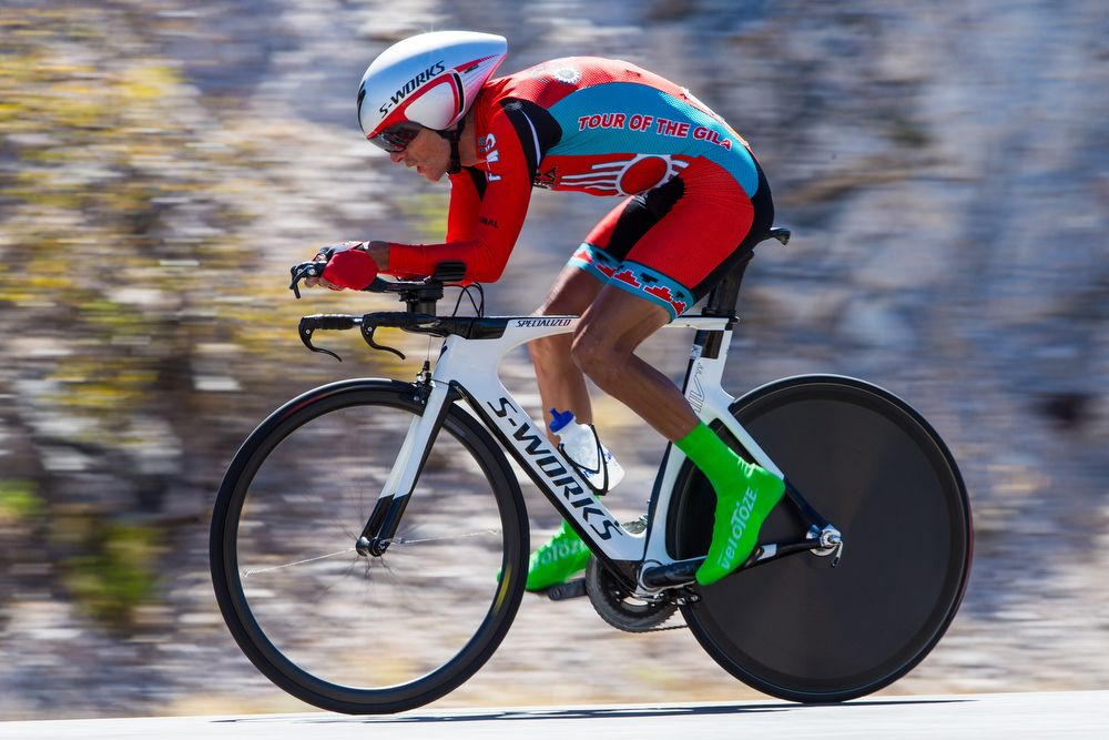 Oscar Eduardo Snchez Guarn (Canel's-Specialized) during stage 3 of the Tour of The Gila