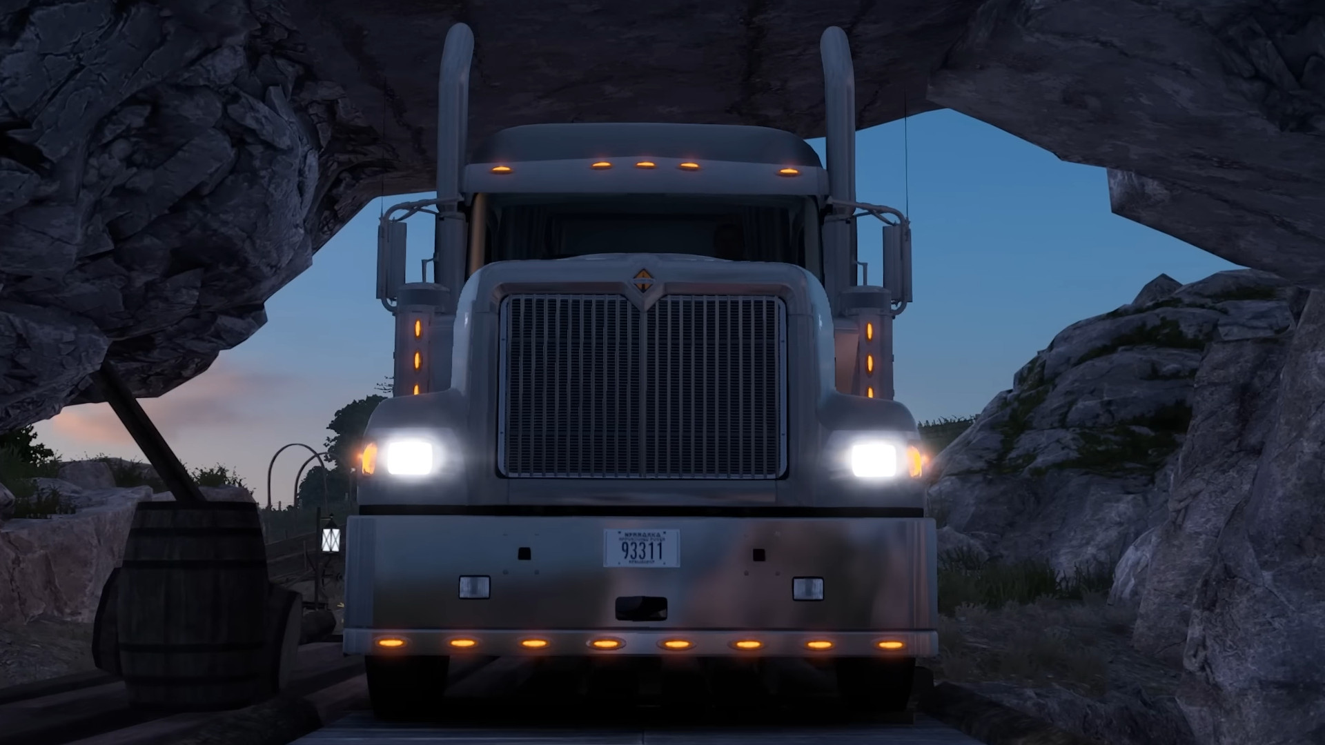 О нет, они добавляют Oregon Trail в American Truck Simulator, и я думаю, что теперь это игра ужасов.