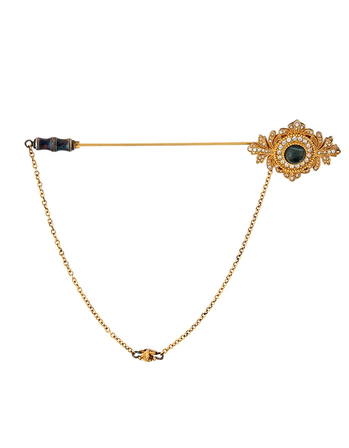 Dolce &amp;amp; Gabbana, Crystal &amp;amp; Stone Brooch