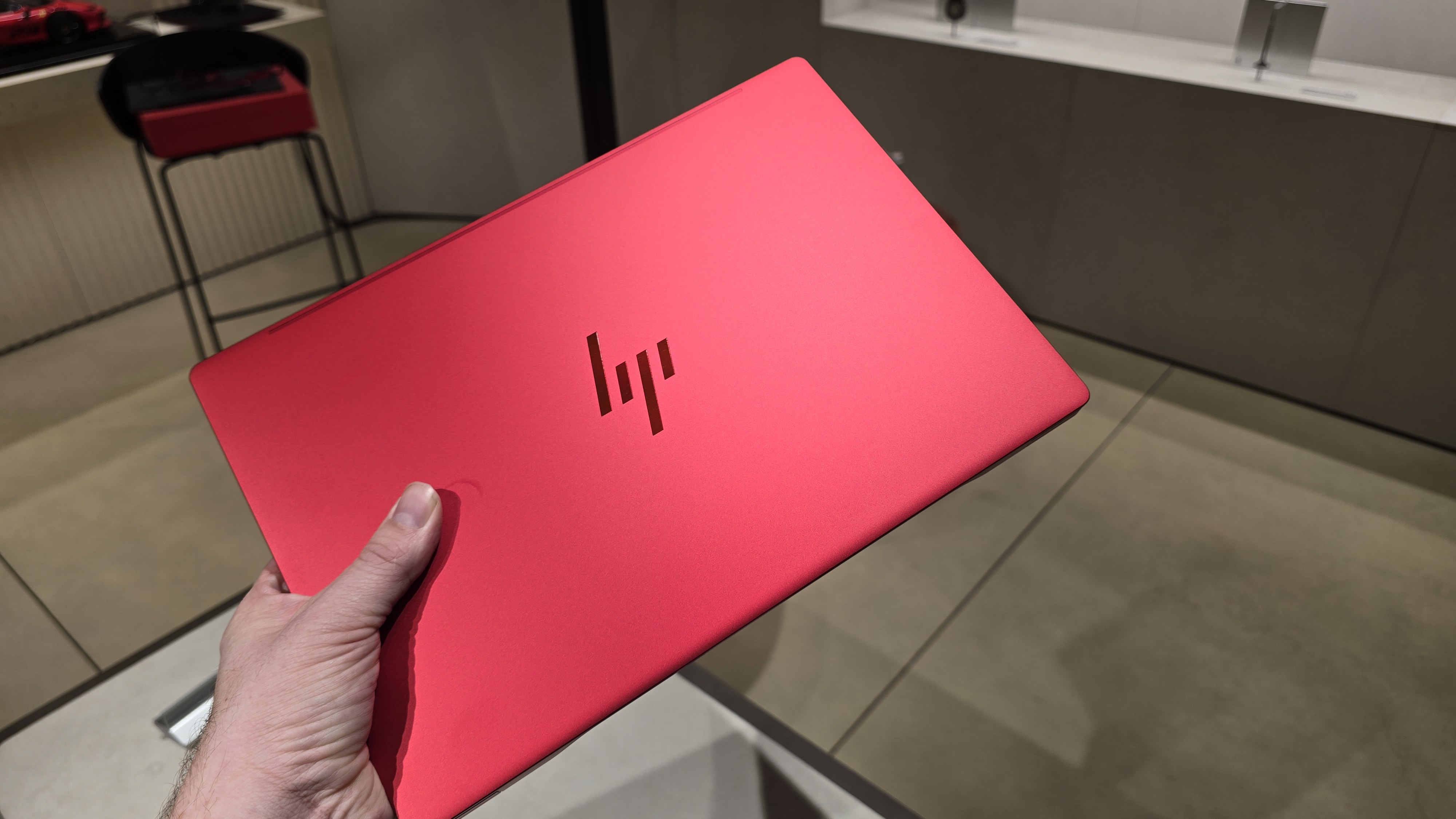 HP Limited Edition Scuderia Ferrari AI PC laptop hands-on