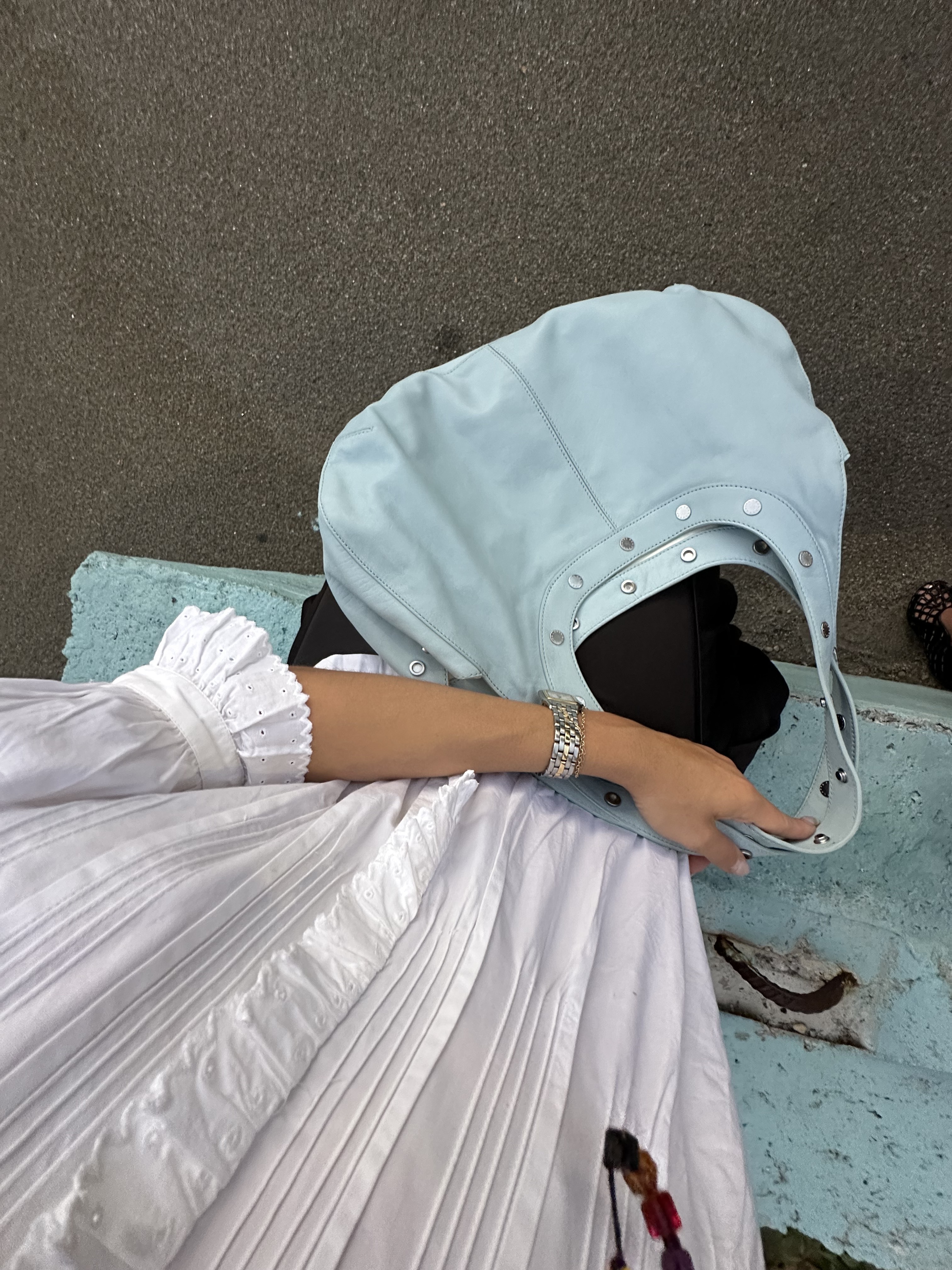 Eckhaus Latta snap bag