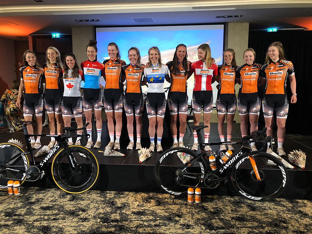 Boels Dolmans 2020 team presenation