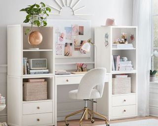 Small white office