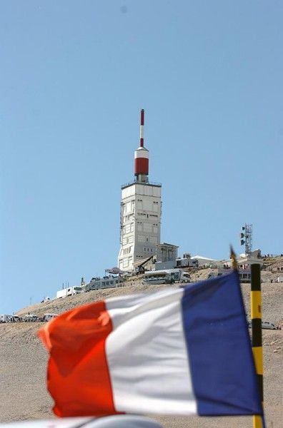 The top of Mont Ventoux.