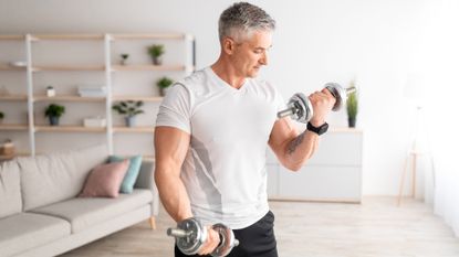 Big arms dumbbell discount workout