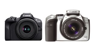 Canon EOS R100 and Canon EOS 300D