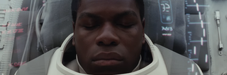 Finn In Healing Podd Star Wars the last jedi John Boyega