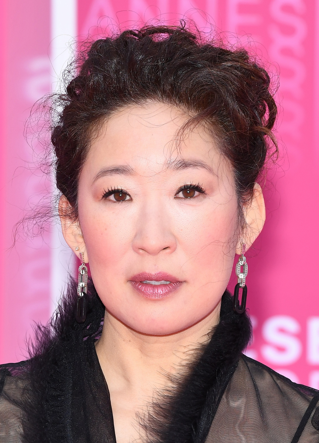 Sandra Oh from the series "Killing Eve" attend "Killing Eve" and "When Heroes Fly" screening during the 1st Cannes International Series Festival at Palais des Festivals on April 8, 2018 in Cannes, France