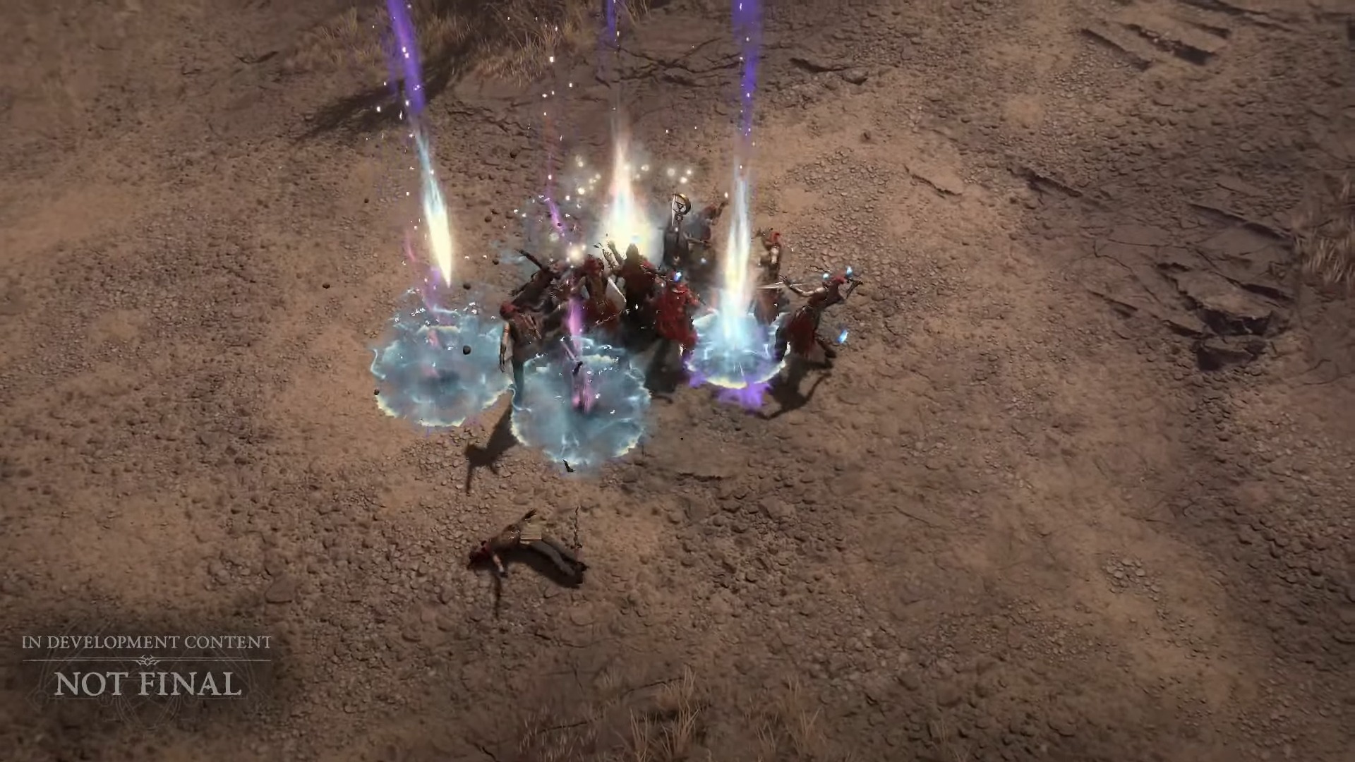 Diablo 4 Rogue using magic