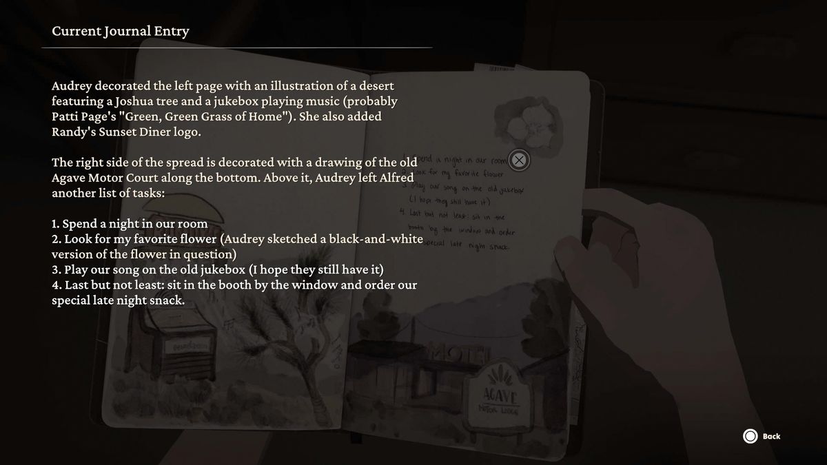 A screenshot from Forever Ago, an indie adventure game