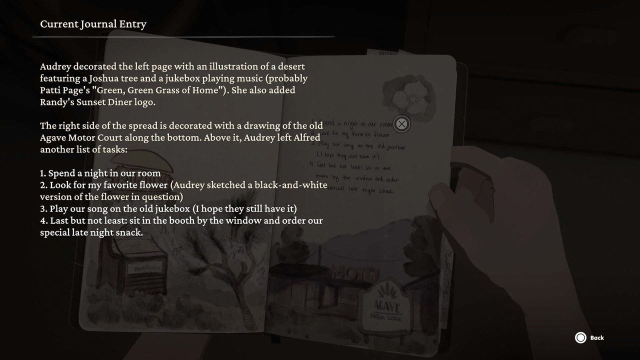 A screenshot from Forever Ago, an indie adventure game