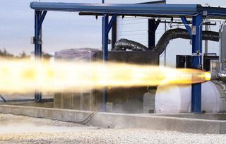 SpaceX Test Fires SuperDraco Engine Prototype