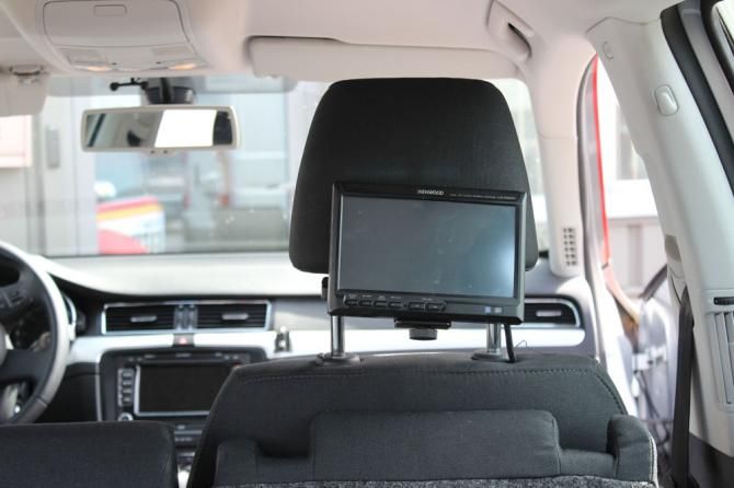A small TV so that you can watch the race from the team car