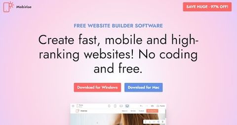 Mobirise Website Builder