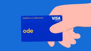 Image of the ODE Visa Card