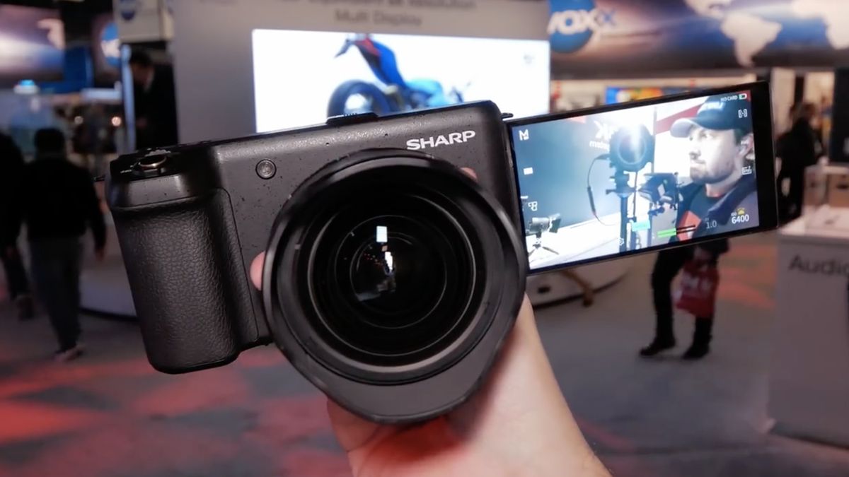 Sharp 8K Video Camera