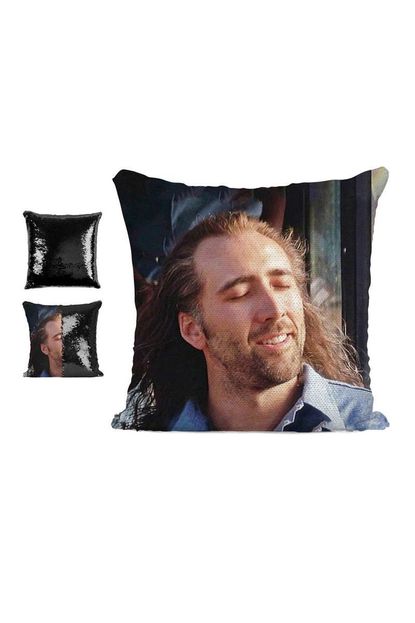 PlatzerWorld Nicolas Cage Con Air Sequin Pillow