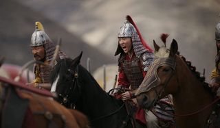 Mulan battle sequence in 2020 remake