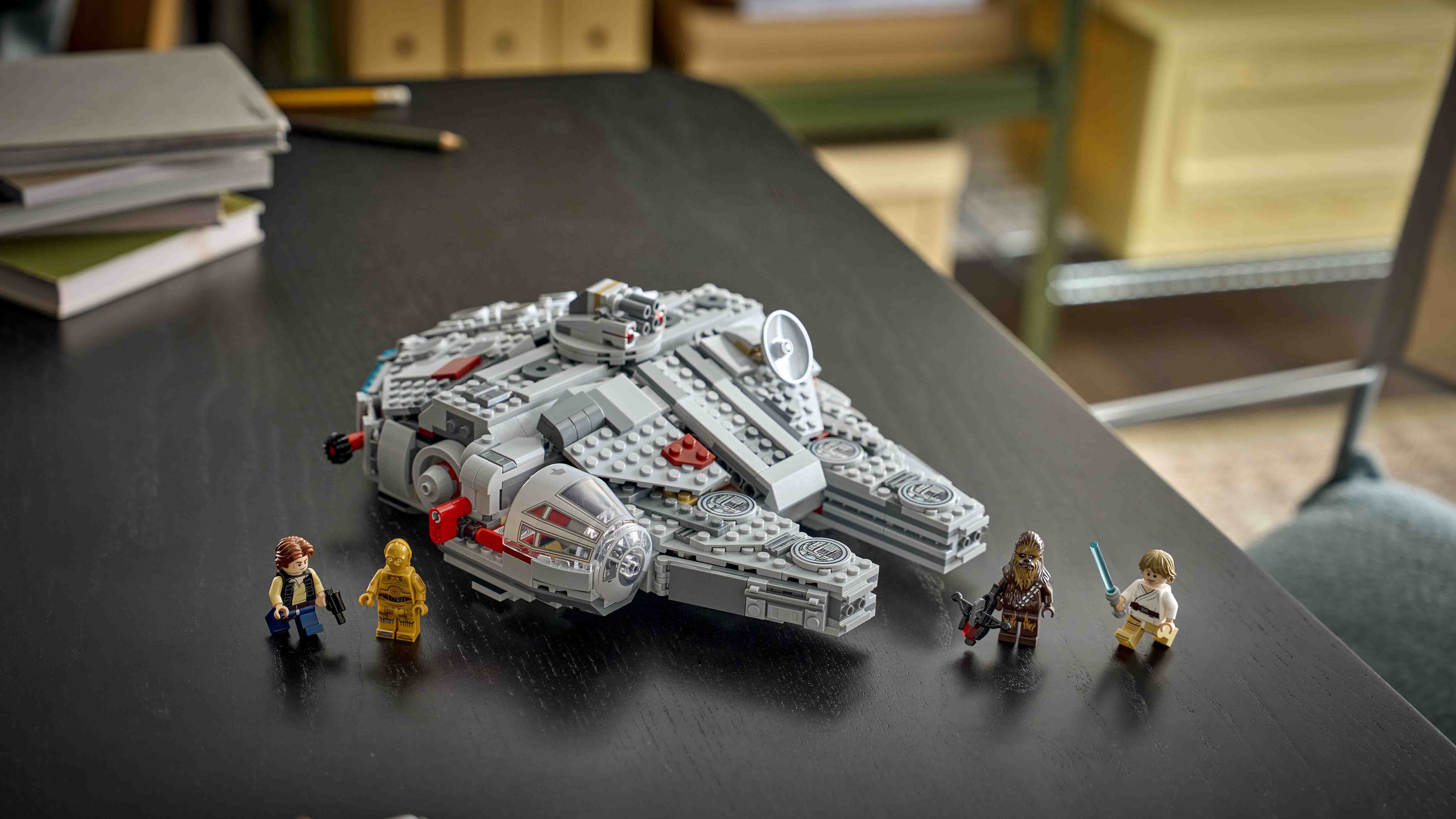A selection of LEGO Star Wars Smart Brick sets