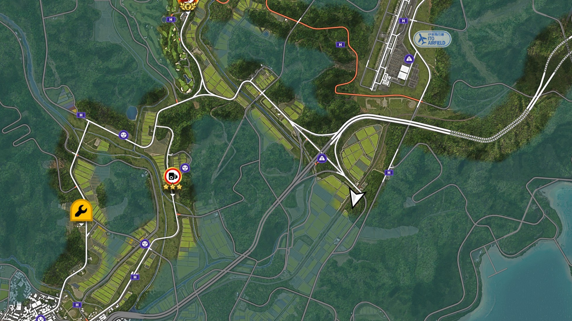 Forza 6 treasure hunt - Ito location