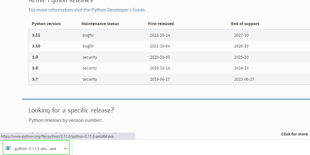 Python 3 installation guide for Windows
