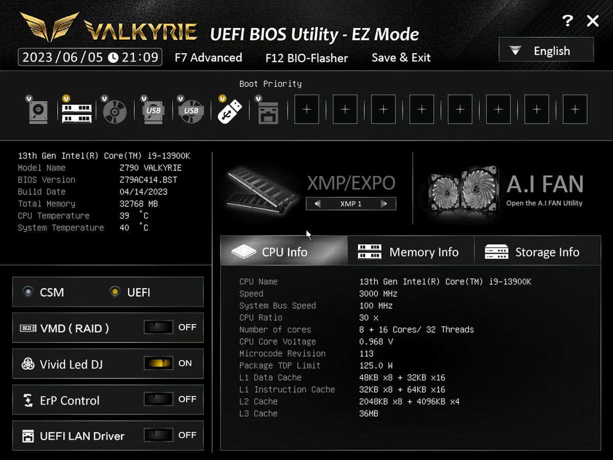 Biostar Z790 Valkyrie