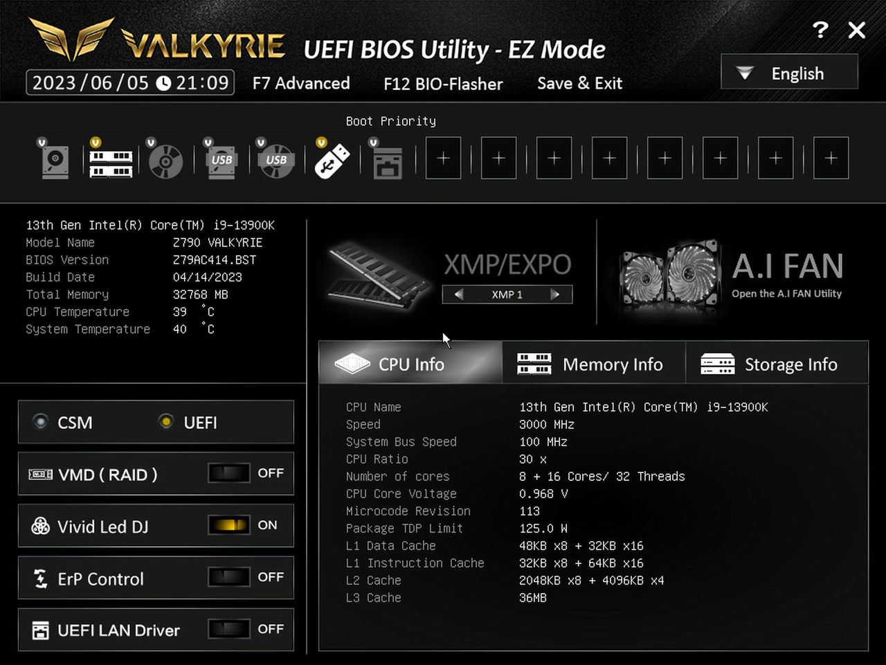 Biostar Z790 Valkyrie