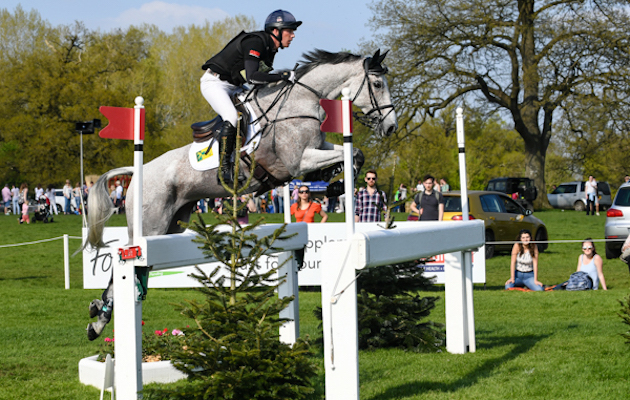Oliver Townend whip Badminton