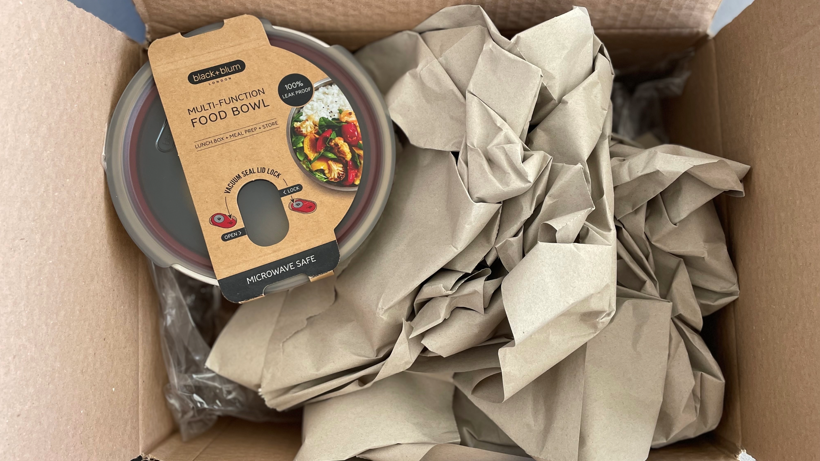 Testing the black &amp; blum food containers