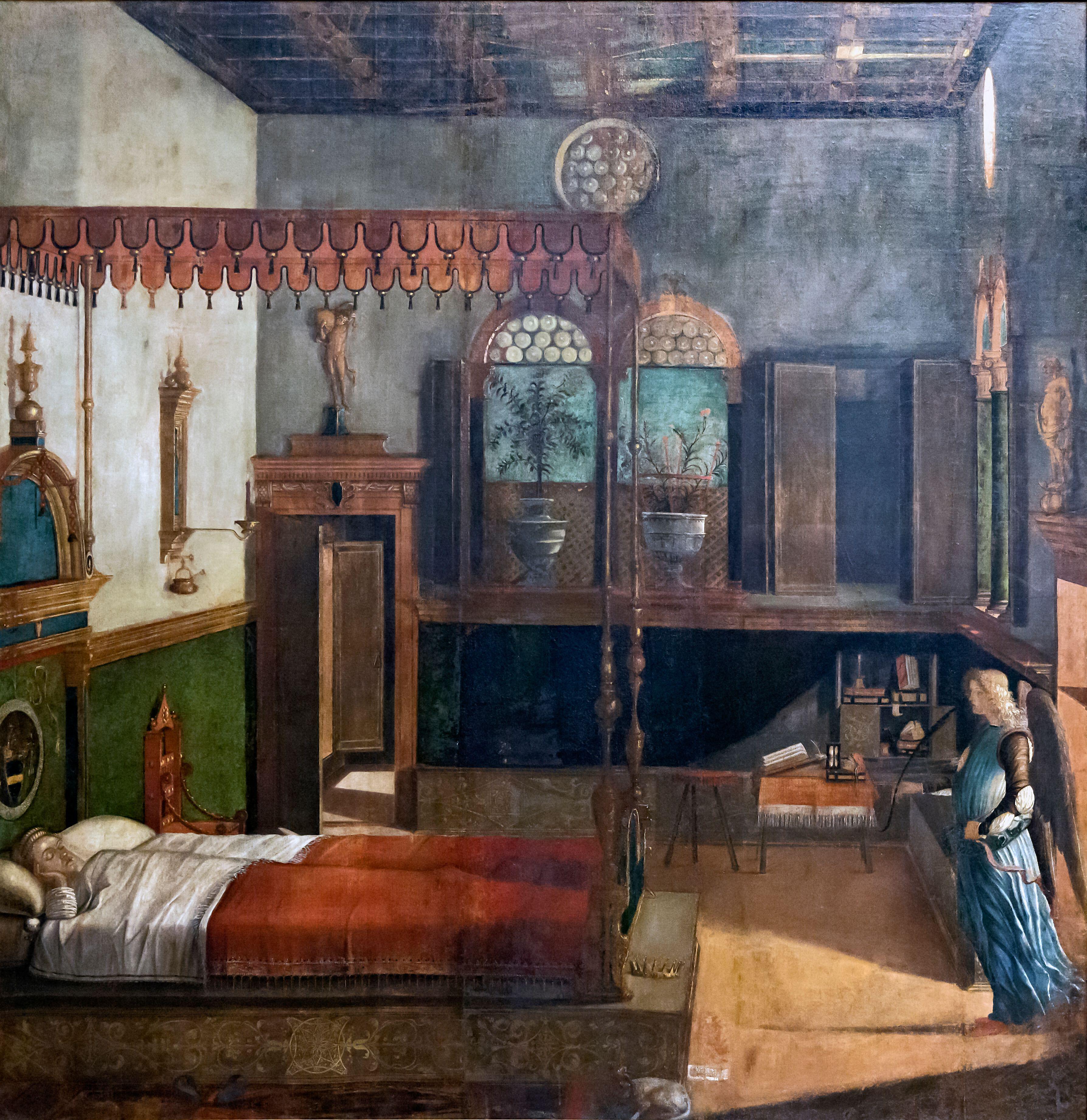 The Dream of St. Ursula, by Vittore Carpaccio