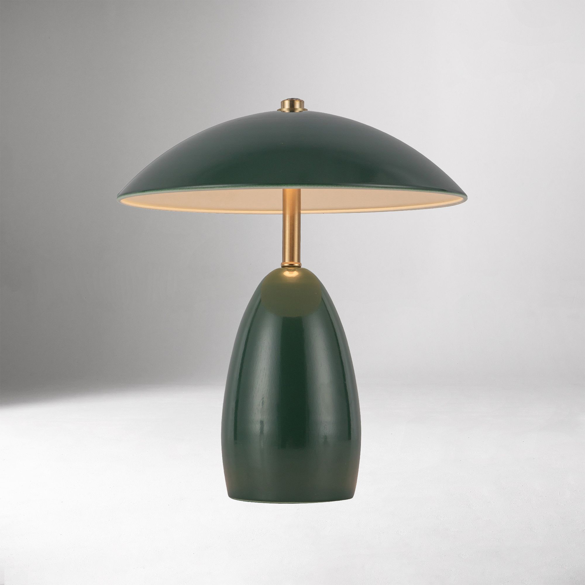 Pine Green Omri Table Lamp (9")