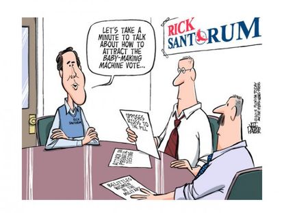 Santorum's culture crusade