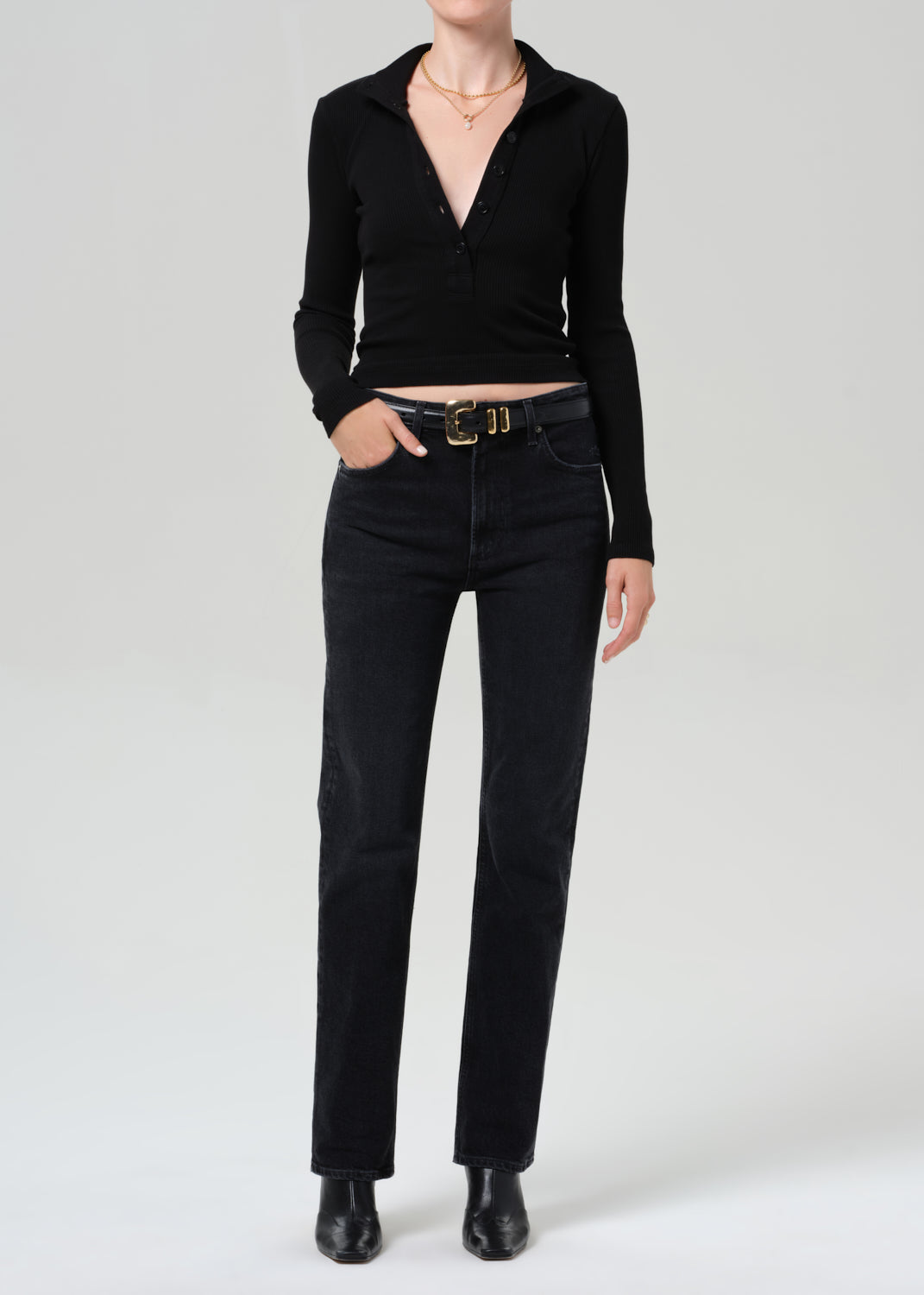 Zurie Straight in Willow - 23 / Willow