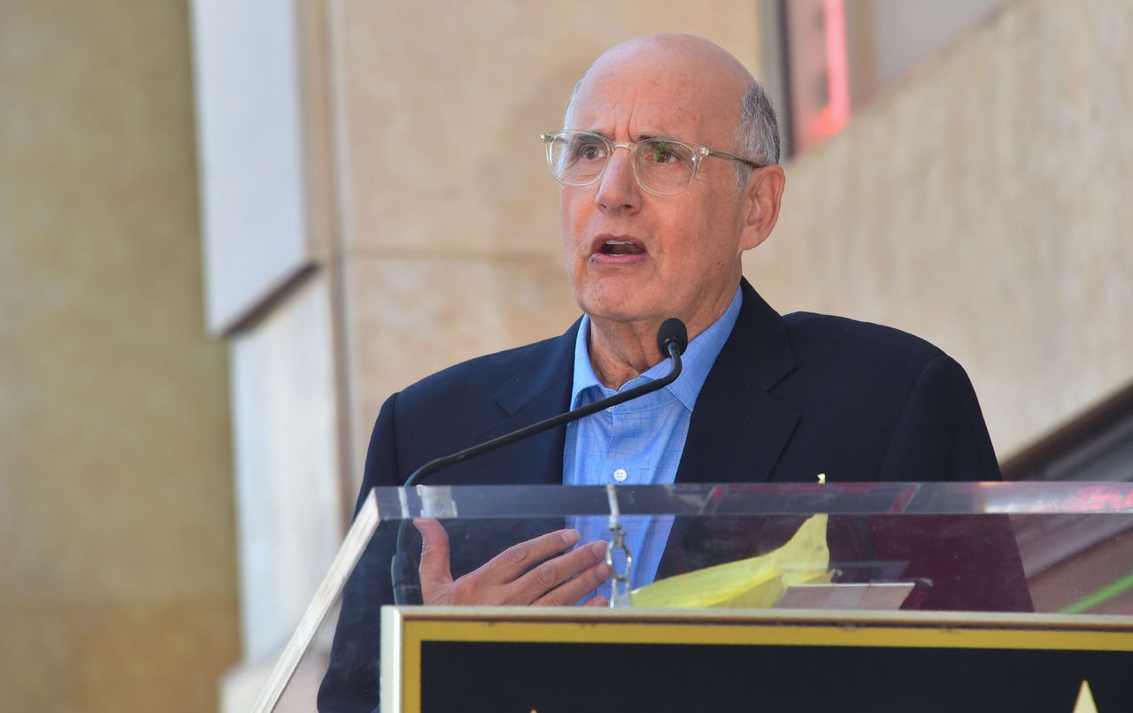 Jeffrey Tambor speaks in Hollywood