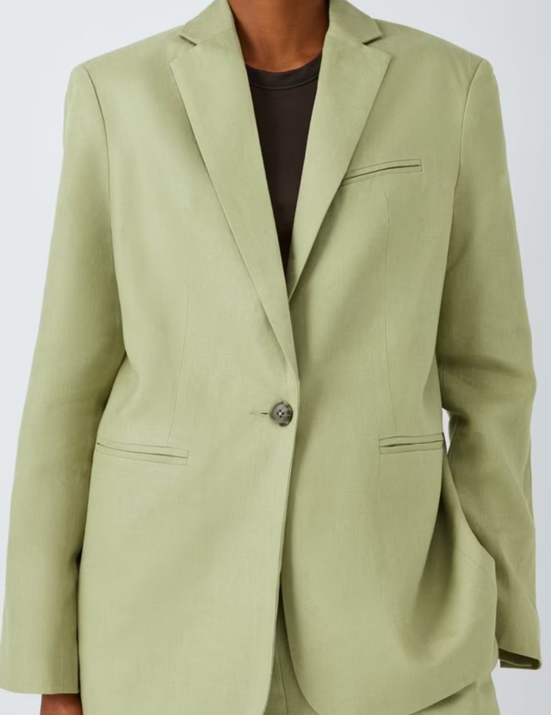 John Lewis , Single Breasted Linen Blazer