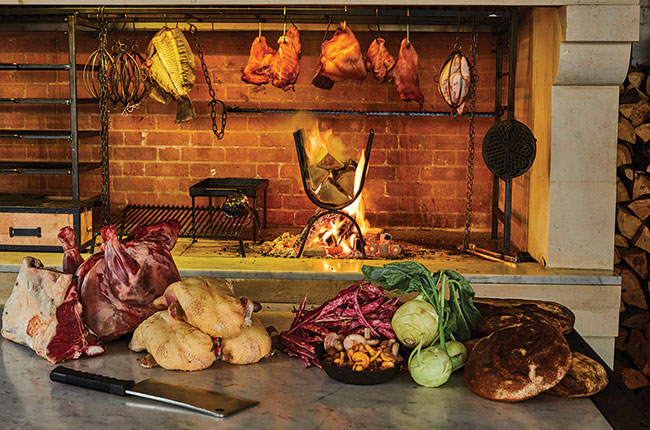 St Leonards open hearth raw bar