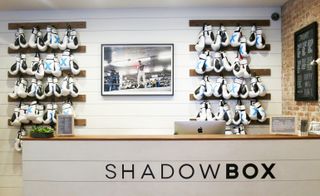 Shadowbox boxing studio interior view