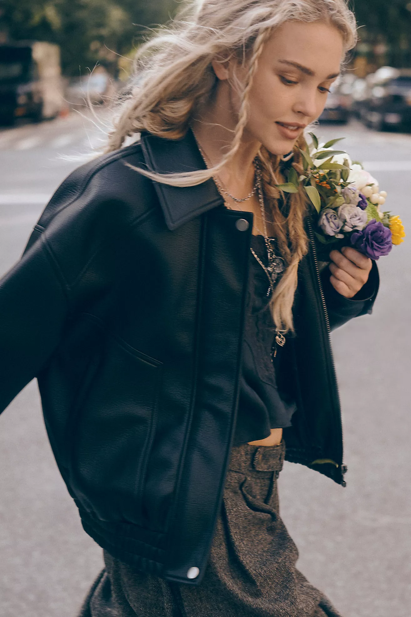 We the Free Farley Vegan Bomber Jacket