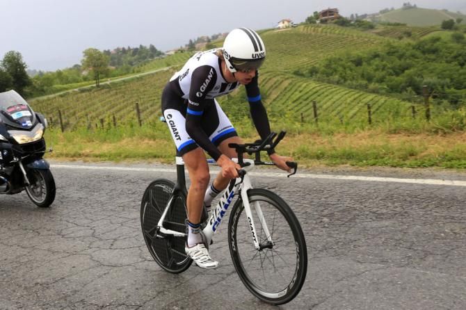 Tobias Ludvigsson (Giant - Shimano) before his crash
