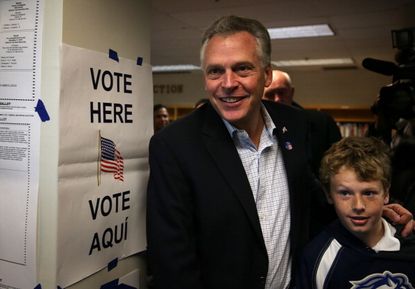 Virginia Gov. Terry McAuliffe (D).