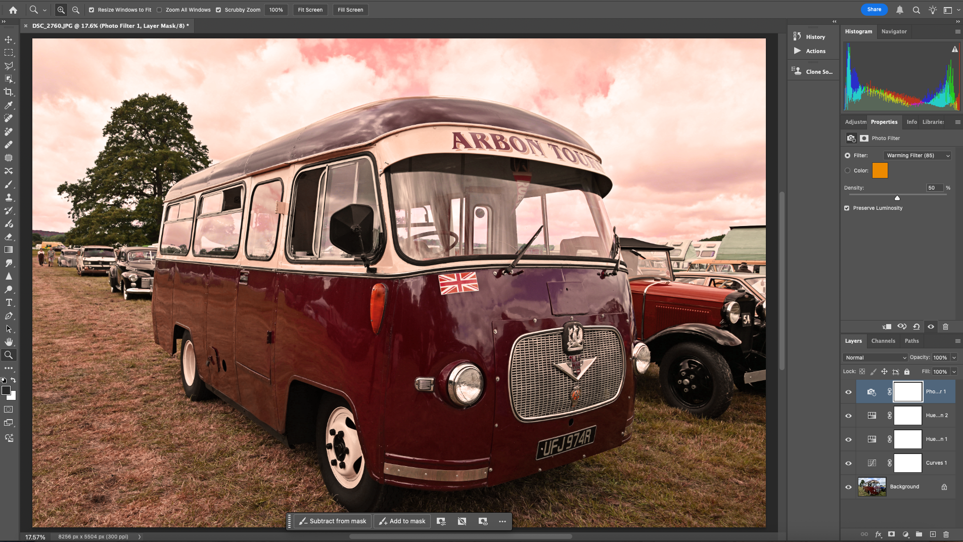 Altering the color of the grass