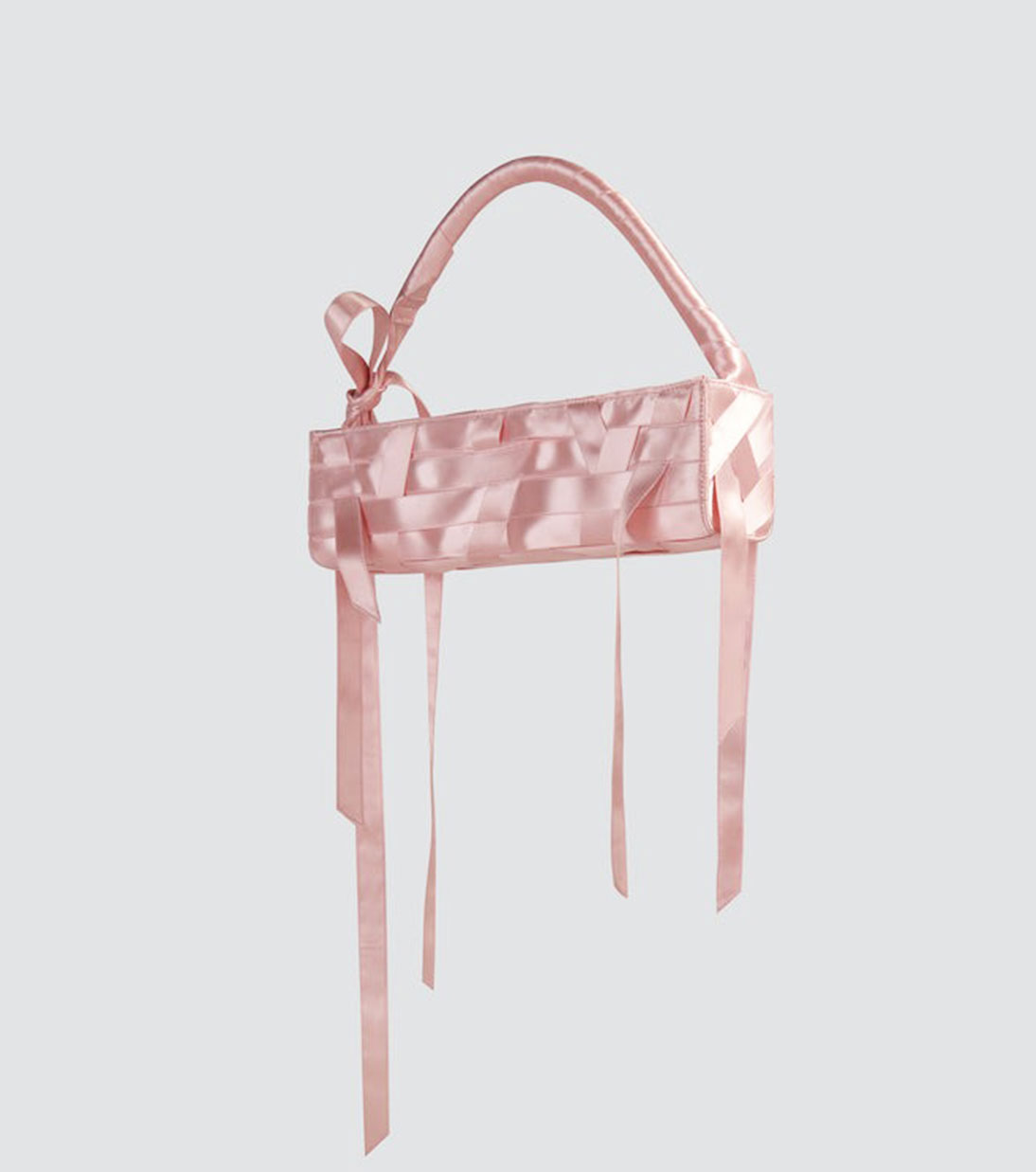 Pink ribbon bag