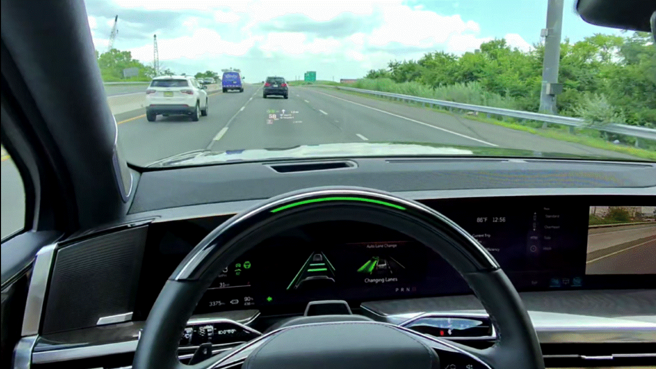 2025 Cadillac Escalade IQ Super Cruise Control.