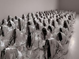 installation views from ‘Kader Attia: On Silence’, Mathaf: Arab Museum of Modern Art, Doha