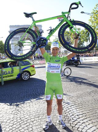peter sagan green jersey champs elysees 2012 tour de france