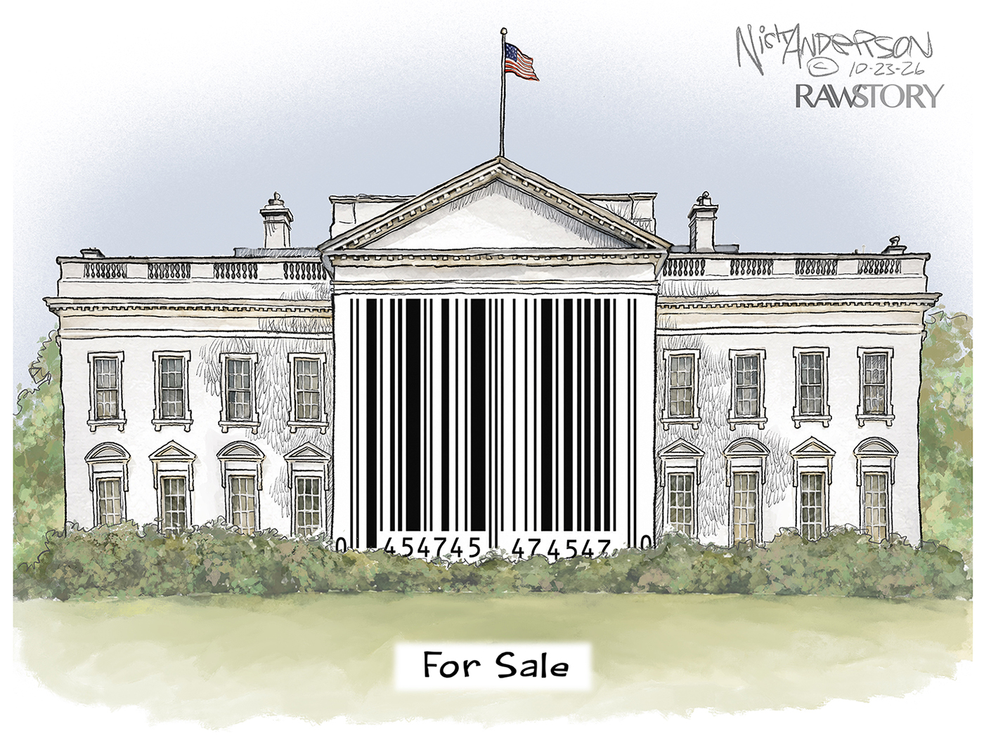 Political cartoon