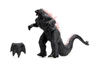 The Godzilla x Kong: The New Empire Heat-Ray Breath Godzilla remote control figure.