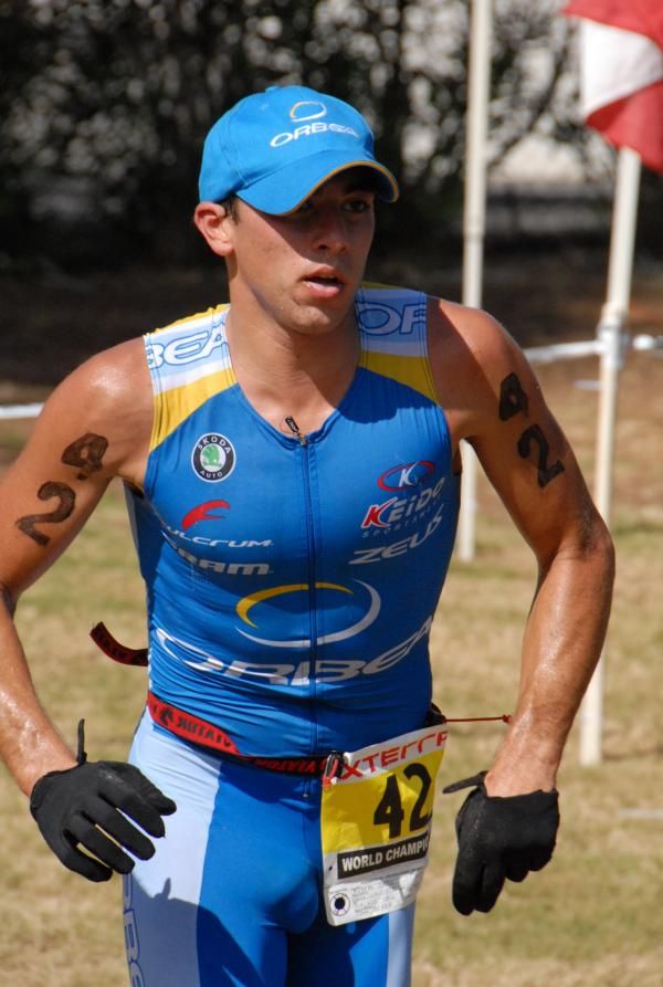 Rub&eacute;n Ruzafa at the 2008 Xterra in Maui