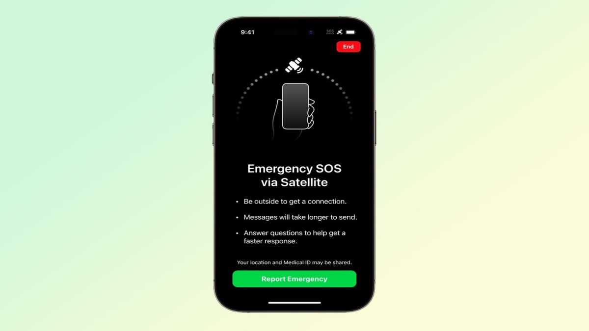 Emergency SOS via satellite coming to iPhone 14 this month — what you ...